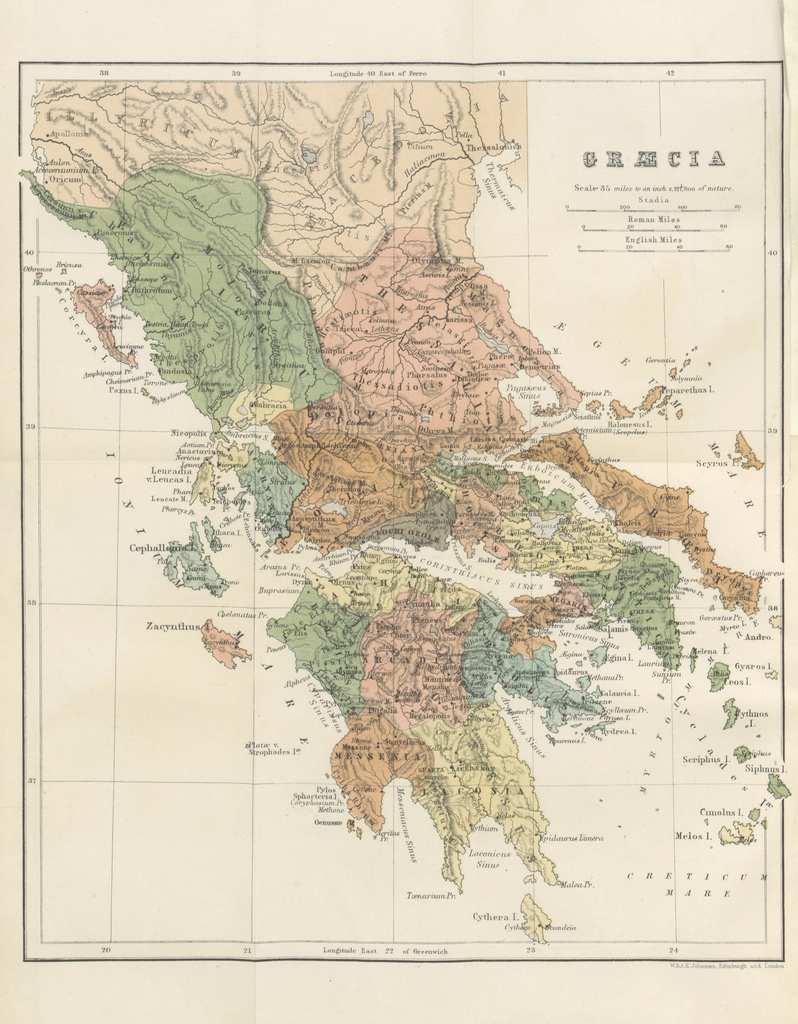 galleryimage:Kreikan kartta: Image taken from page 20 of ‘AHistory ofGreece.